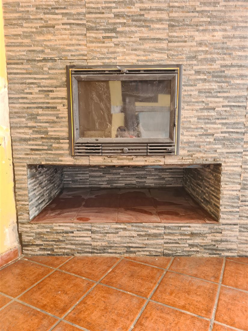 Revestimiento decorativo de chimenea