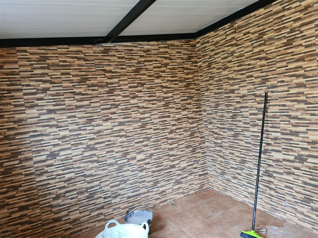 Revestimiento decorativo en desvan
